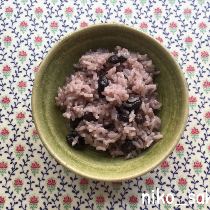 黒豆ごはん